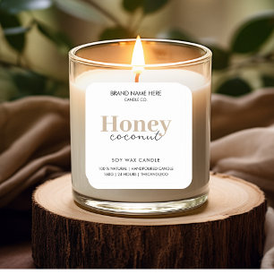 Custom Candle Label Sticker 