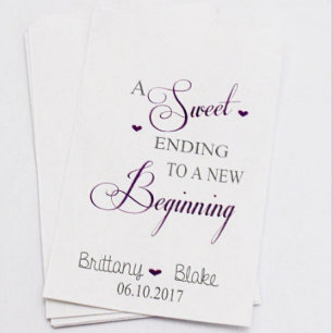 Custom Candy Buffet Bags (50 count)