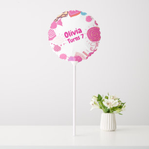 Custom Candyland Duck Birthday Balloon