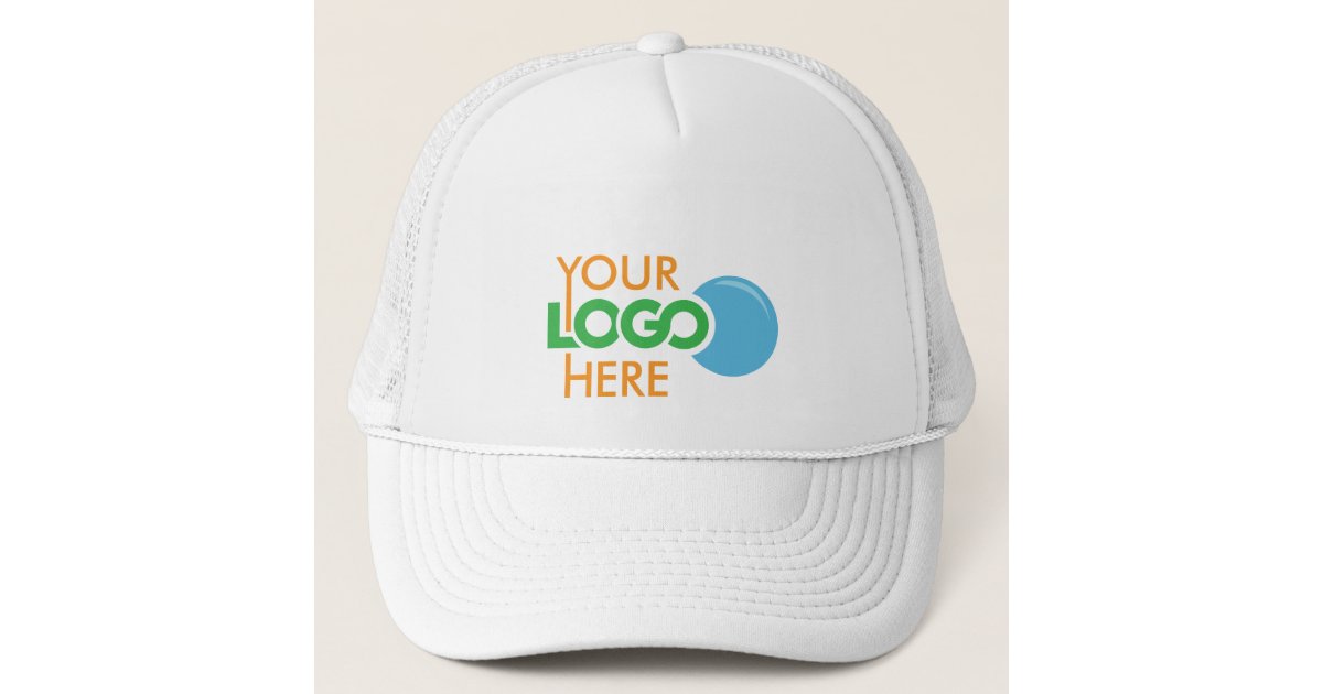 Custom Cap with Company Logo Promotional | Zazzle