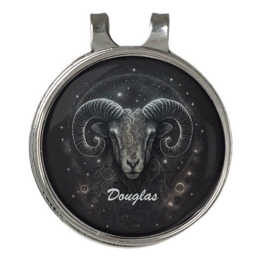 Custom Capricorn Zodiac Sign Black