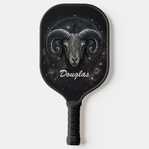 Custom Capricorn Zodiac Sign Black