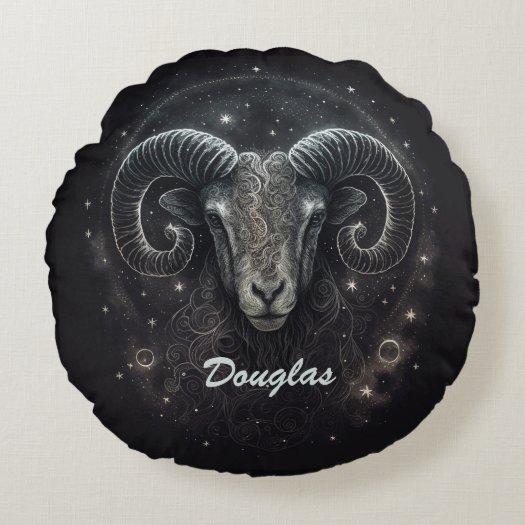Custom Capricorn Zodiac Sign Black 