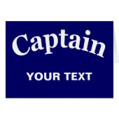 CUSTOM CAPTAIN (Front Horizontal)
