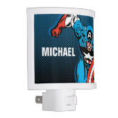 Custom Captain America Run Night Light (Right)