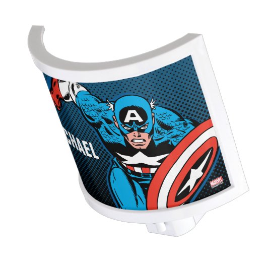 Custom Captain America Run Night Light (Angled)