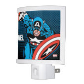Custom Captain America Run Night Light (Left)