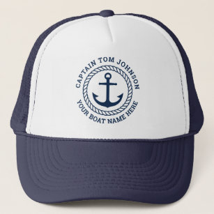 4th of July Be Kind Nautical Trucker Hat