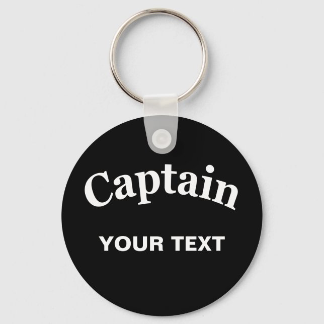 CUSTOM CAPTAIN KEYCHAIN (Front)