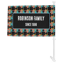 Custom Car accessories patchwork quilt gift ideas