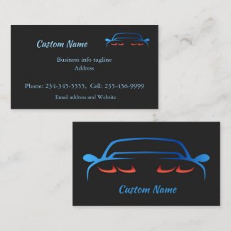 Custom Car Auto Vehicle Sales Business