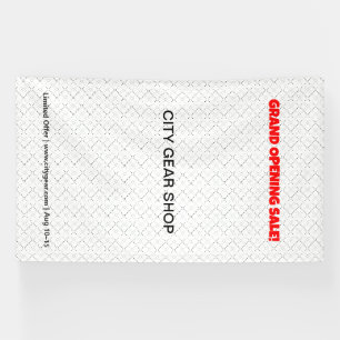 Custom Car Banners Outdoor PVC Hanging Signs