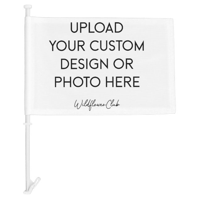 Custom Car Flag  (Front)