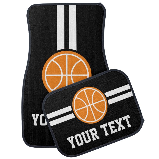 Custom car floor mat set for basketball player (Set)