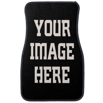 Custom Car Floor Mats - Add Your Own Design by inkbrook at Zazzle