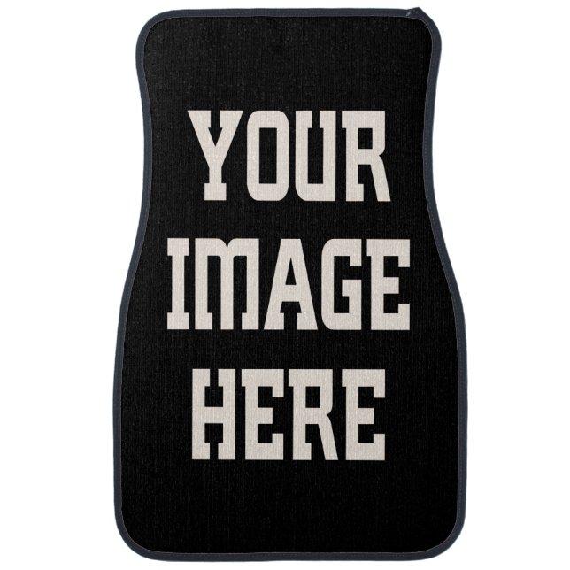 Custom Car Floor Mats - add your own design (Front)