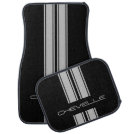 Custom Car Floor Mats - Chevelle Stripes Grey Custom Car Floor Mats - Chevelle Stripes Grey