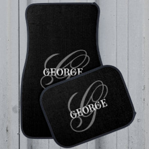 Custom Car Floor Mats Monogram