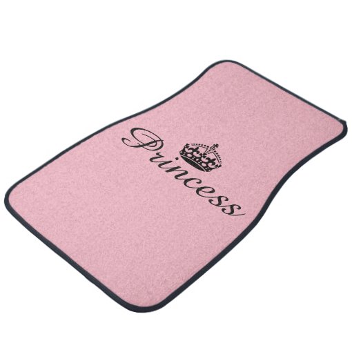 Custom Car Floor Mats - Princess Pink | Zazzle