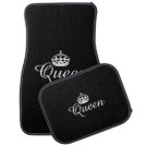 Custom Car Floor Mats - Queen Black Custom Car Floor Mats - Queen Black