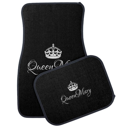 Custom Car Floor Mats Queen Name