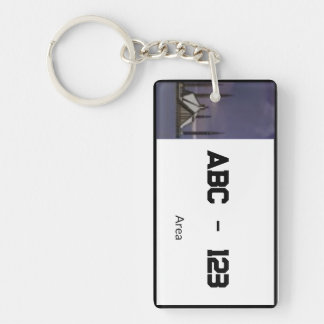 Custom Car license Plate Keychain