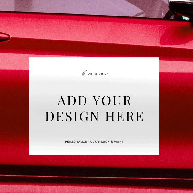 Custom Car Magnet Printing 18x24" Bumper Promo (Creator Uploaded)