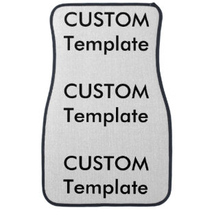 Custom Car Mats Set - Front Seats