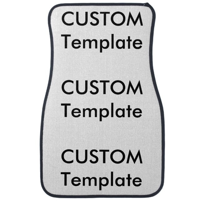 Custom Car Mats Set - Front Seats (Front)