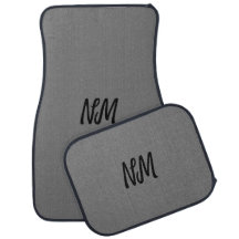 Custom Car Mats With Name Initials