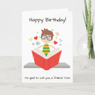 Custom Card for a Book Lover