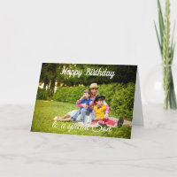 Custom Card. Landscape Photo.