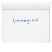 Custom card Snoozing little Ladybug sunflowers (Inside Horizontal (Bottom))