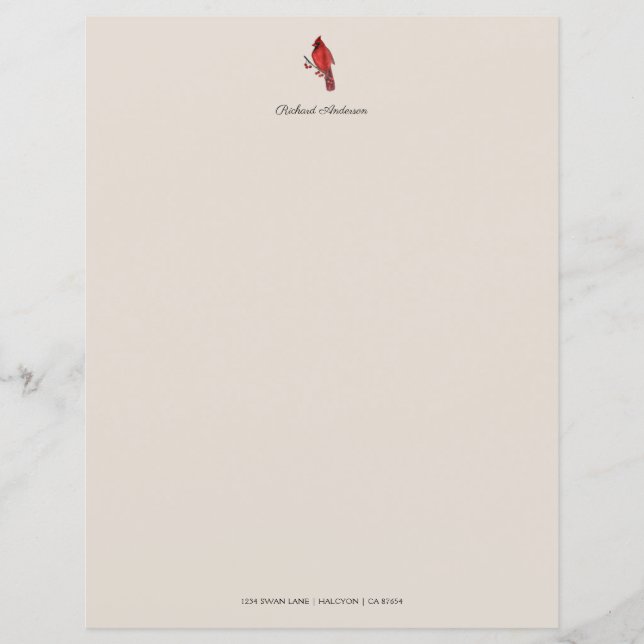 Custom Cardinal (Front)