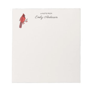 Custom Cardinal Notepad