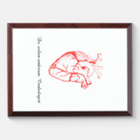 Custom Cardiologist Heart Anatomy Art