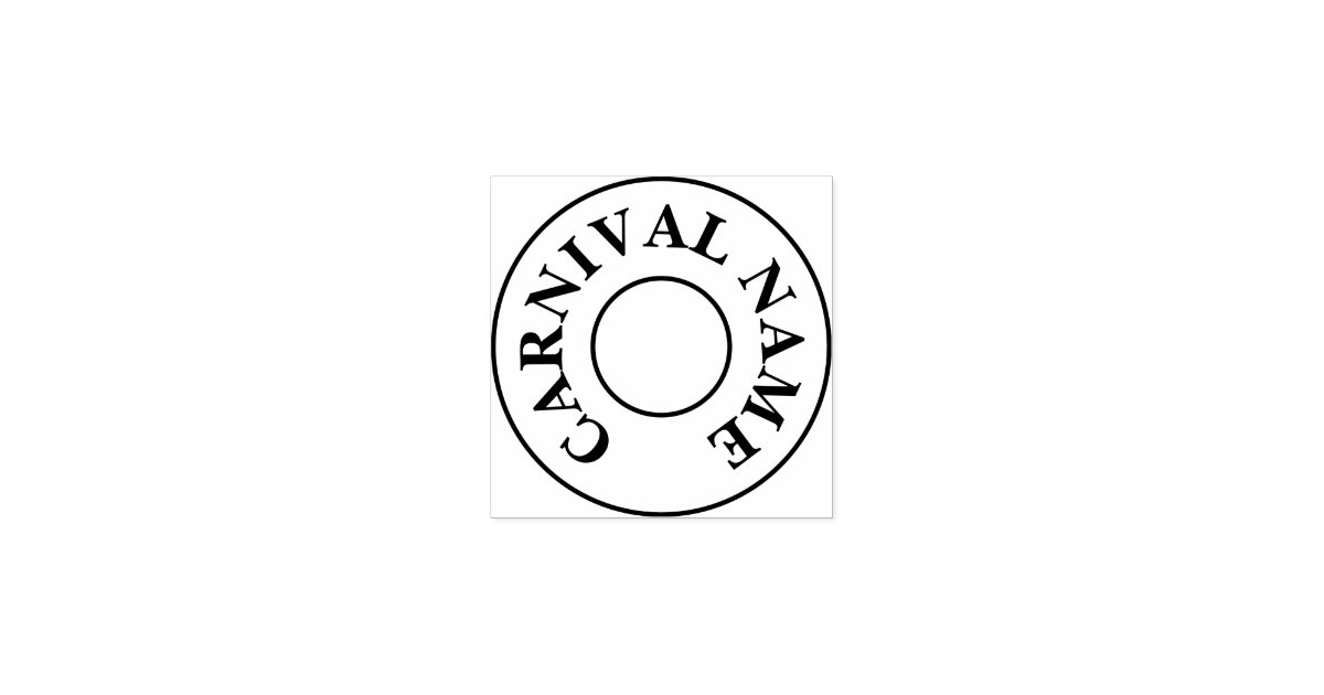 Custom Carnival Hand Stamp