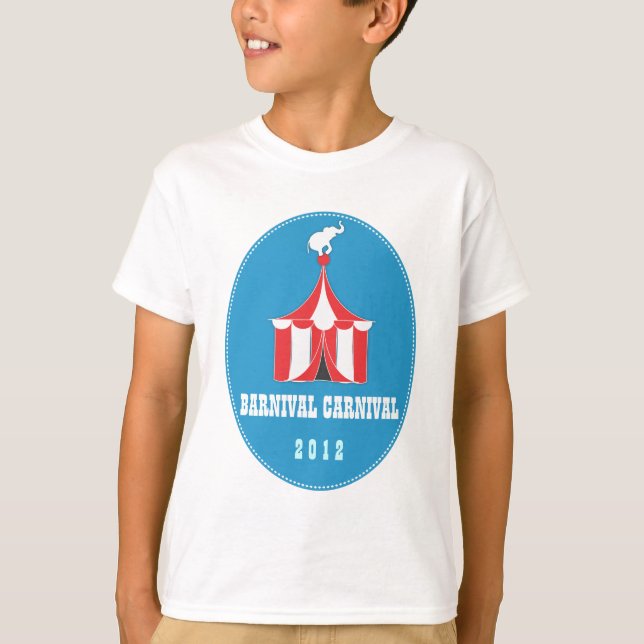 CUSTOM Carnival T-Shirts BLUE (Front)