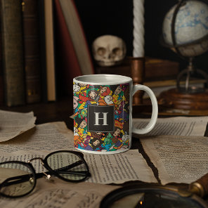 Custom Cartoon Harry Potter Character Toss Pattern Mug