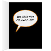 custom cartoon speech balloon cards (Inside (Right))