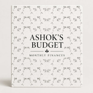 Custom Cash Binder Budget Planner Organizer