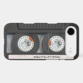 Custom Cassette Mixtape Case-Mate iPhone Case (Back (Horizontal))