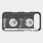 Custom Cassette Mixtape Case-Mate iPhone Case (Back (Horizontal))