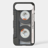 Custom Cassette Mixtape Case-Mate iPhone Case (Back)