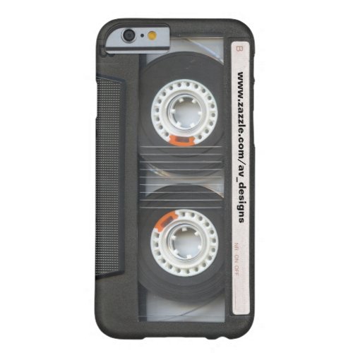Custom Cassette Mixtape Barely There iPhone 6 Case