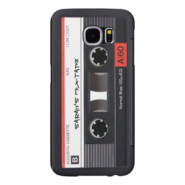 Custom Cassette Tape Case-Mate Samsung Galaxy Case (Back)