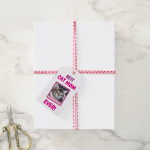 CUSTOM CAT MOM MUM EVER PET LOVE MOTHERS DAY DOG GIFT TAGS
