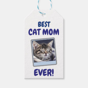 CUSTOM CAT MOM MUM EVER PET LOVE MOTHERS DAY DOG GIFT TAGS