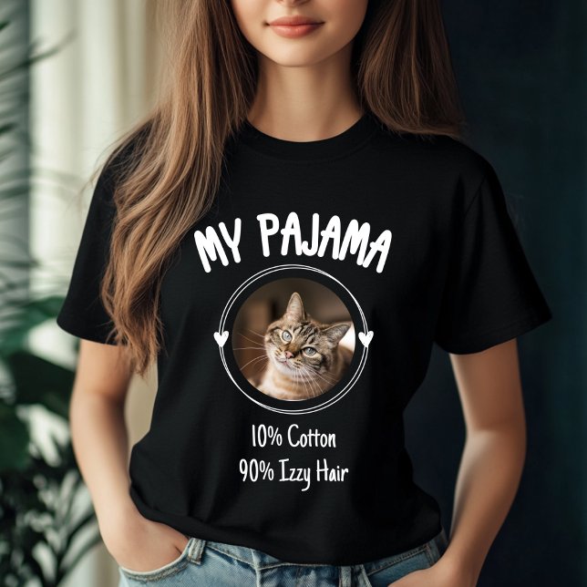 Custom Cat Pajama - Personalized Pet Lover Gift T-Shirt (Creator Uploaded)