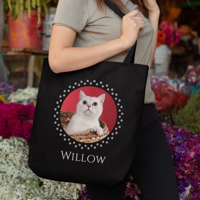 Custom Cat Photo Bag - Personalized Pet Gift (Creator Uploaded)